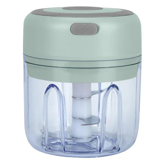 Mini Electric Garlic Chopper Ginger Chopper With 8.45OZ Capacity Cordless Garlic Mincer Food Chopper