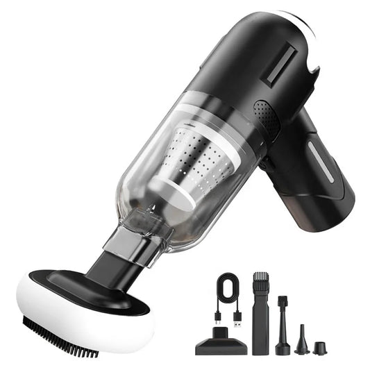Rechargeable Grooming Tool Pro-Grade 39000Pa Pet Hair Vacuum Wireless for Cats Dogs with Anti-Tangle Tech Household Car Use