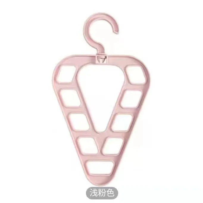 Rotatable Clothes Storage Rack Hangers For Clothes Closet Organizer Room Organizer Multifunctional Nine-Hole Hanger