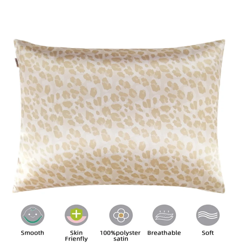 Mulberry Silk Pillowcase for Hair & Skin Care Anti-Frizz Satin Pillow Case Queen/King Super Soft Hypoallergenic Bedding Cover