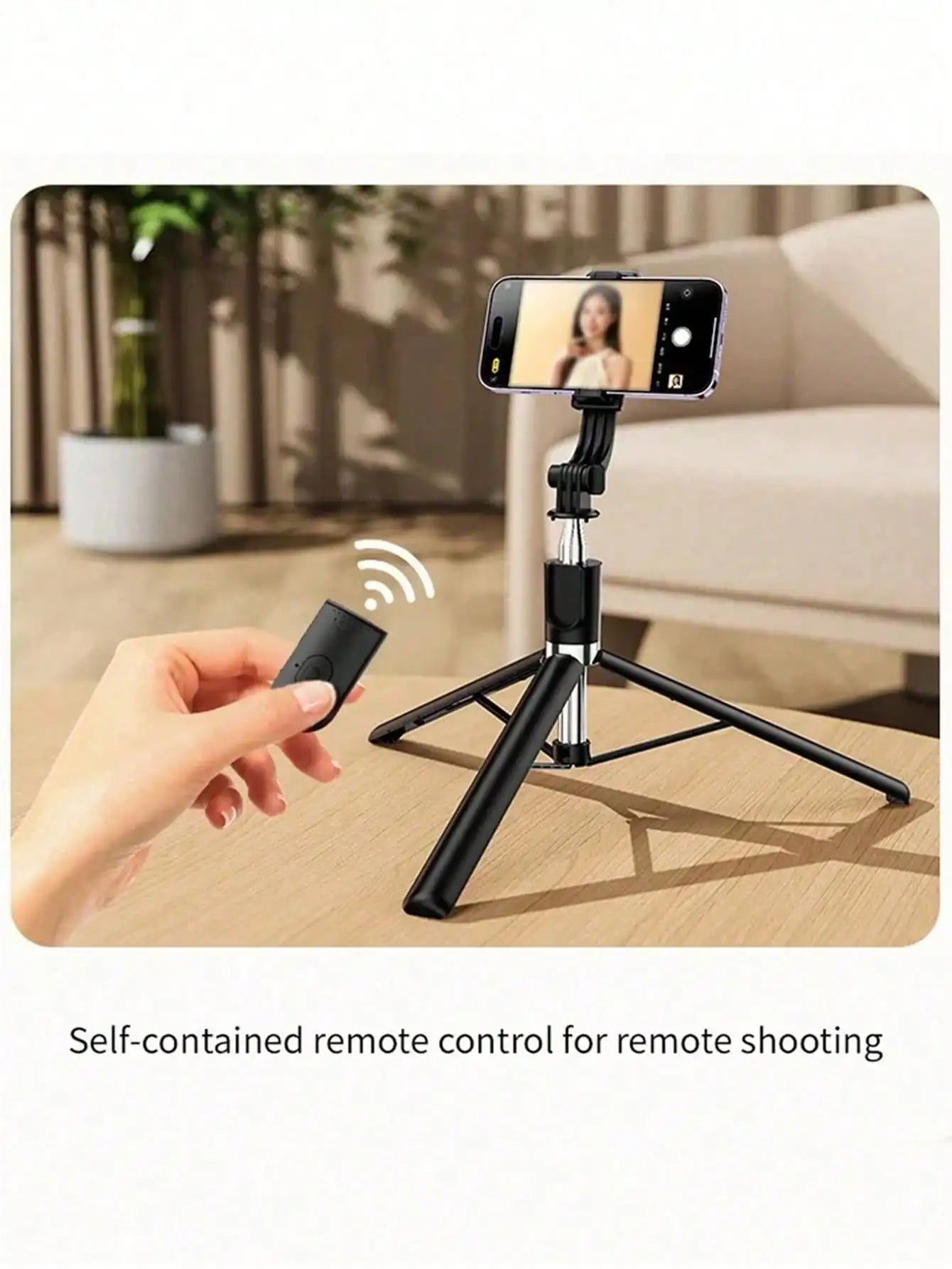 1700mm Selfie Stick Wireless Selfie Stick Phone Tripod Extendable  Stand Foldable Monopod For Smartphones Balance Steady Shootin