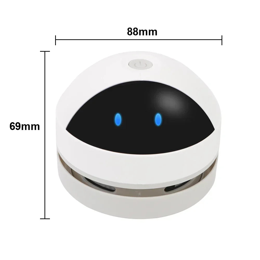 Mini Vacuum Cleaner Portable Desk Table Dust Vacuum USB Handheld Table Sweeper Hair Pencil Crumbs Cleaning Tool Vacuum Cleaner